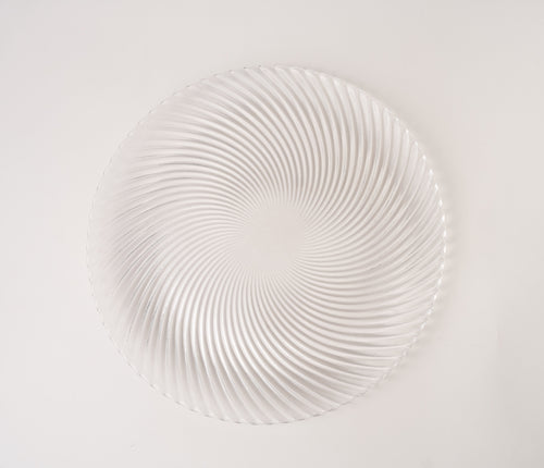 Bajo Plato Espiral Clear